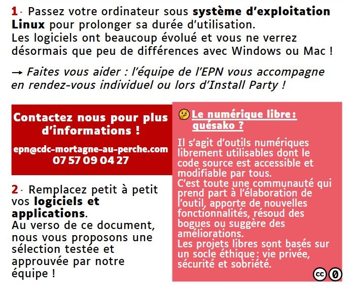 Outils numériques responsables